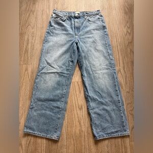 Joe's Women’s Jeans Relaxed Wide-Leg Light Blue Denim